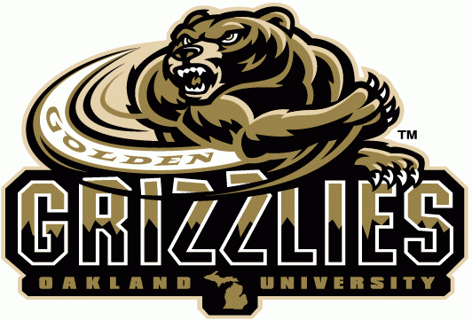 Oakland Golden Grizzlies 2002-2011 Secondary Logo iron on transfers for T-shirts